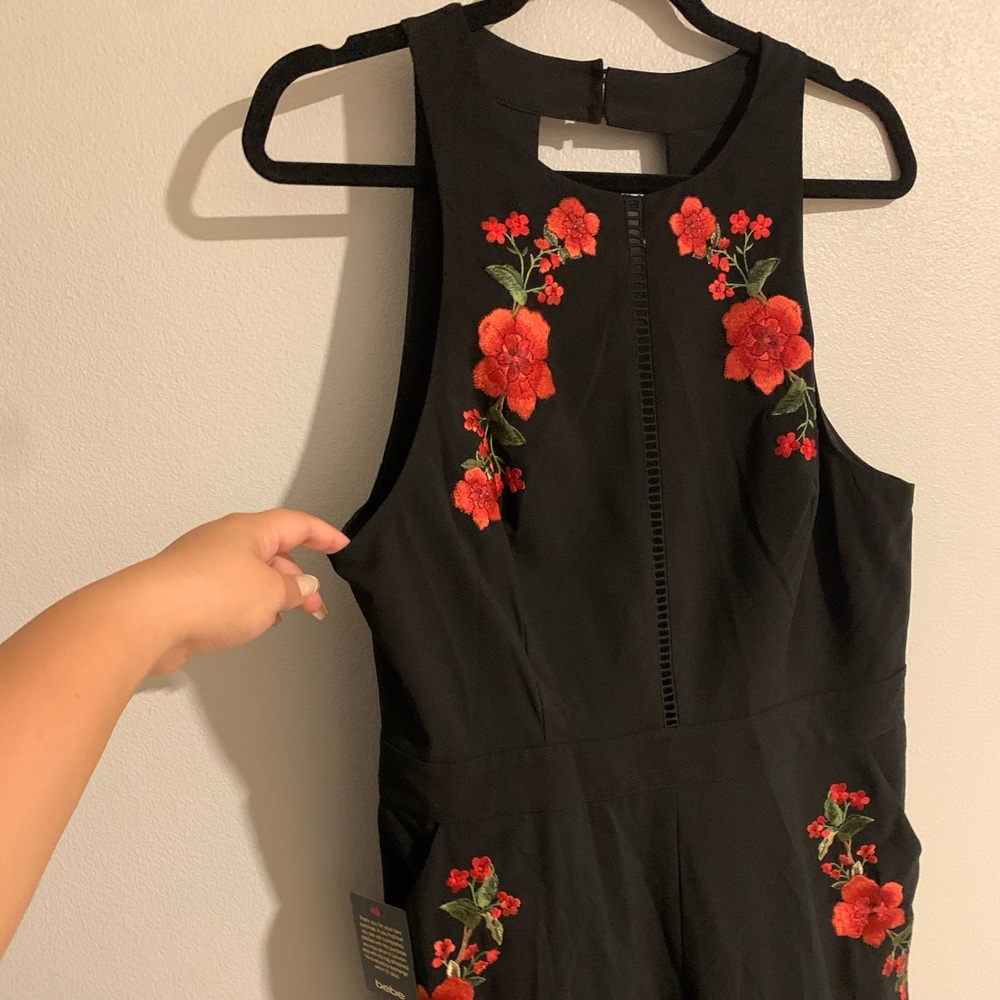 NWT Bebe Jumpsuit